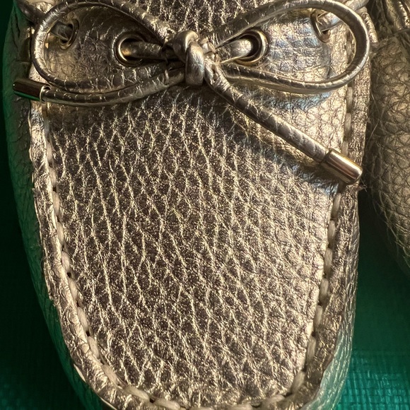 Crown & Ivy sz 7.5 Gold Malya flats NWOT - Picture 4 of 13